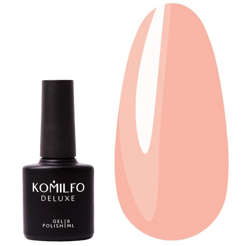 Гель-лак KOMILFO Deluxe Series №D015 темно-карамельный 8 мл (111015) - Фото №1