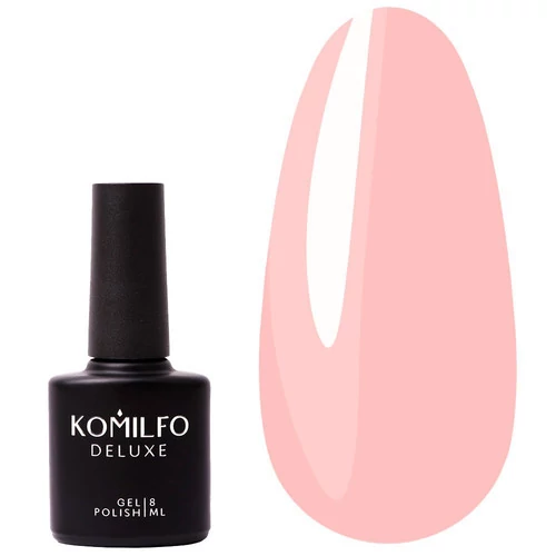Гель-лак KOMILFO Deluxe Series №D016 розовый щербет 8 мл (111016) - Фото №1
