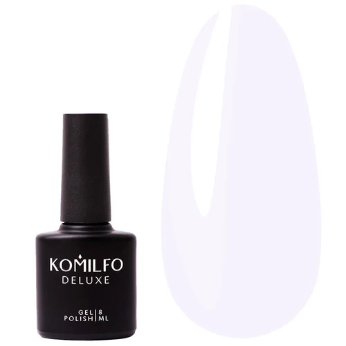 Гель-лак KOMILFO Deluxe Series №D186 светло-сиреневый 8 мл (111186) - Фото №1