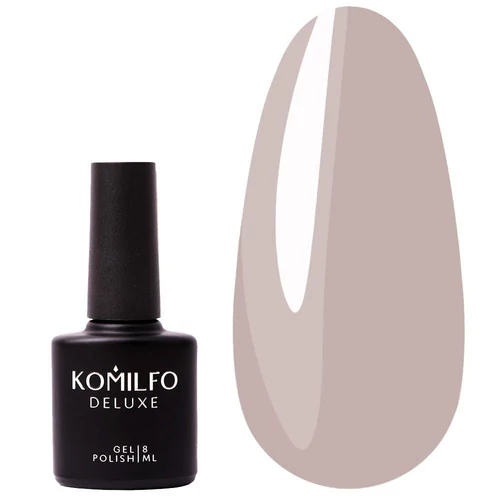 Гель-лак KOMILFO Deluxe Series №D239 дымчато-лиловый 8 мл (111239) - Фото №1