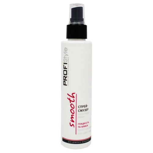Спрей-смузер PROFI STYLE Smooth гладкость и блеск для длинных волос 150 мл (4820003291672) - Фото №1