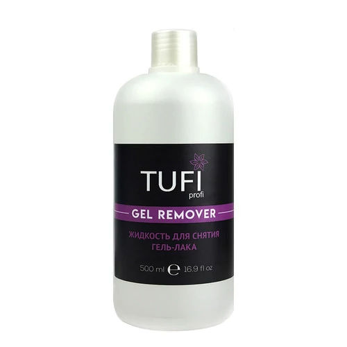 Tufishop Gel Remover Жидкость для снятия гель-лака 500 мл (2000994297217) 49 - Фото №1