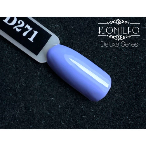 Гель-лак KOMILFO Deluxe Series №D271 сине-лавандовый 8 мл (111271) - Фото №2