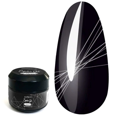 Komilfo Spider Gel Silver 5 грамм