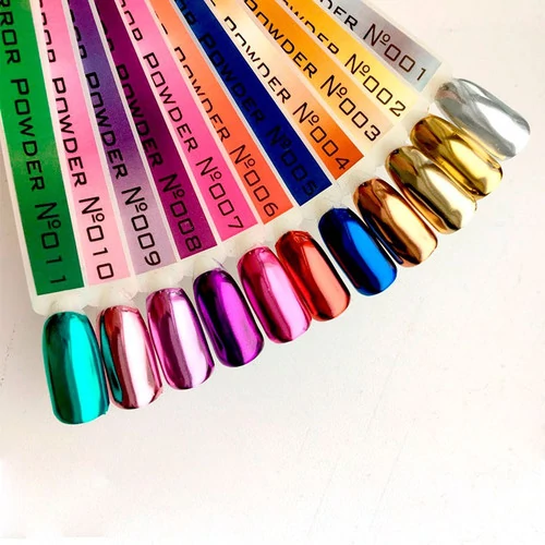 Komilfo Mirror Powder №010 нежно-розовый 0,5 г - Фото №2