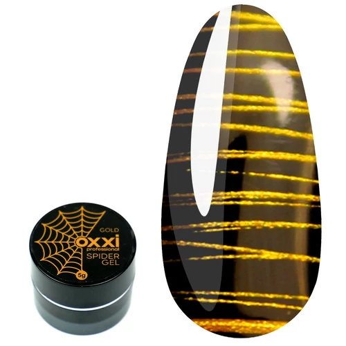 Гель - паутинка OXXI Spider Gel  золото 5 мл (000000490)