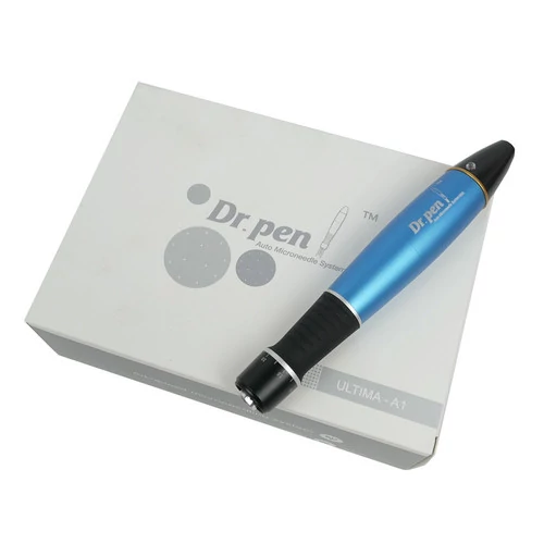 Дермапен DR PEN Ultima А1W черный с синим - Фото №1