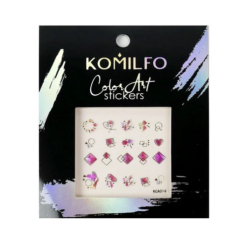 Komilfo Color Art Sticker №KCA014 - Фото №1