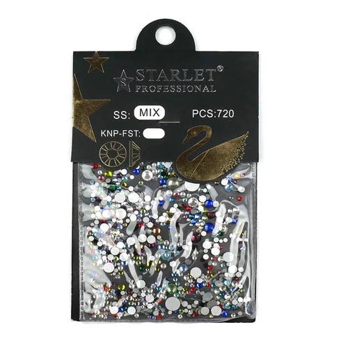 Стразы STARLET  MIX размеров и цветов 720