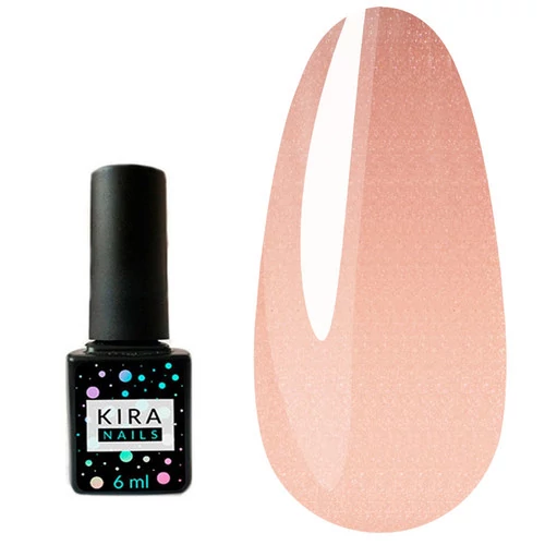 Гель-лак Kira Nails №045 темно-карамельный с мелким шиммером 6 мл (963045)