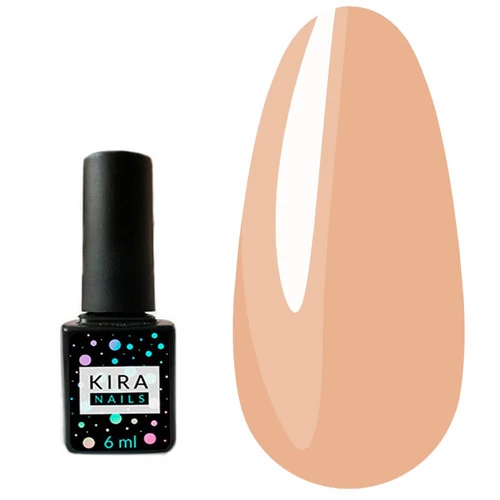 Гель-лак Kira Nails №112 спокойный кремово-персиковый 6 мл (963112)