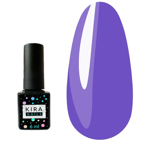 Гель-лак Kira Nails №135 светлый фиолетовый 6 мл (963135)