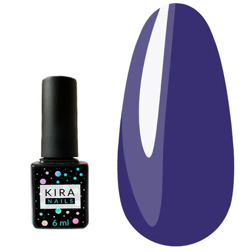Гель-лак Kira Nails №158 приглушенный синий 6 мл (963158)