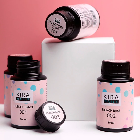 База KIRA Nails French 001 нежно-розовый 30 мл (456325) - Фото №5