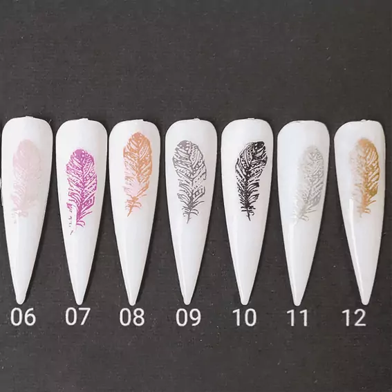 Гель-фарба GLOBAL FASHION Painting + Stamping №11 - Фото №2