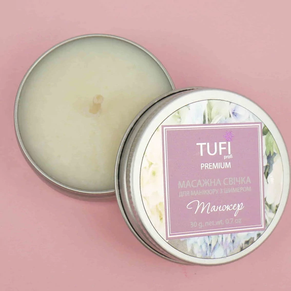 Массажная Spa-свеча для рук TUFI profi Танжер С Шиммером 30 г (0097225) - Фото №3