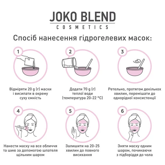 Маска гидрогелевая Beta-Carotene Calendula Joko Blend 200 г (4823109401259) - Фото №6