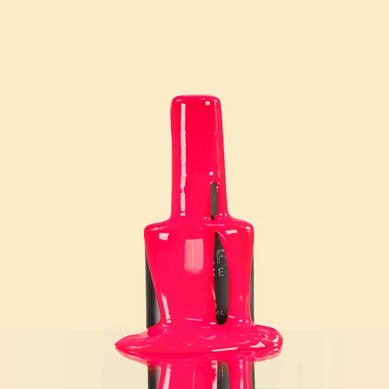 Гель-лак KOMILFO Kaleidoscopic Collection K010 неоновый фуксия  8 мл (717010) - Фото №4