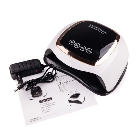 Лампа для маникюра UV/LED PRO Nail SUN BQ-V3 с ручкой на две руки 168 Вт - Фото №3