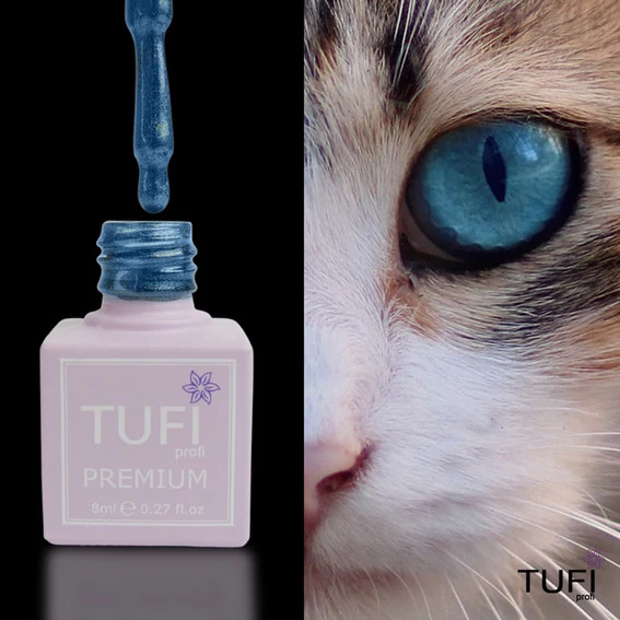 Гель-лак TUFI profi CRYSTAL CAT 07 Сердце океана 8 мл (0100514) - Фото №4