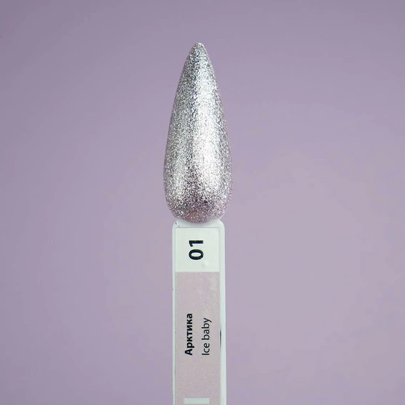 Гель-лак TUFI profi ICE BABY 01 Арктика 8 мл (0102214) - Фото №3