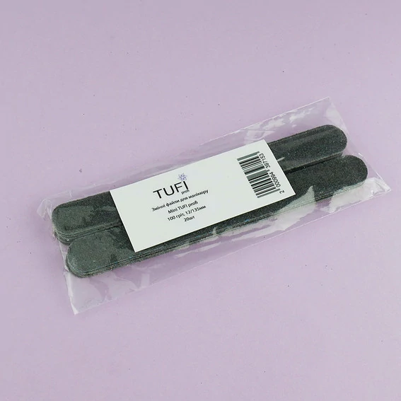 Сменные файлы TUFI profi Mini 100 грит 15/135 мм 20 шт (0102441) - Фото №5