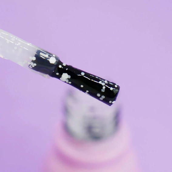 Топ TOKI TOKI White Dot перепелиное яйцо без липкого слоя прозрачный с белыми хлопьями 5 мл (2002504) - Фото №3