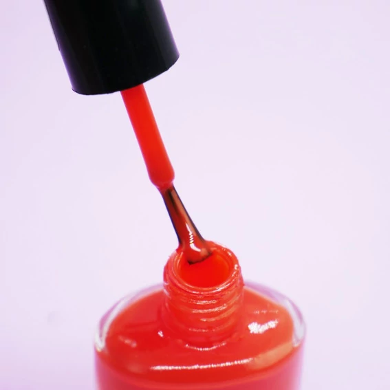 Лак для ногтей DB Cosmetic Prof Line оранжевый 10 мл (00351) - Фото №2
