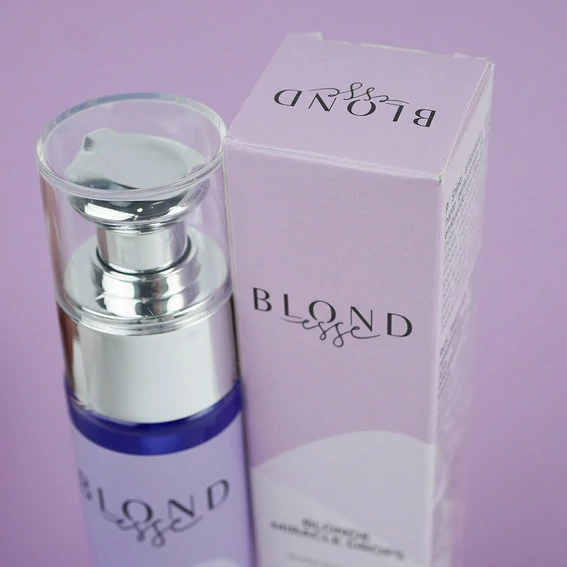 Восстанавливающее масло для волос INEBRYA Blond miracle drops 50 мл (8008277261775) - Фото №2