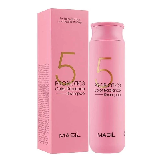 Шампунь MASIL с пробиотиками для защиты цвета окрашенных волос Probiotics Color Radiance Shampoo 300 мл (8809744060392) - Фото №2