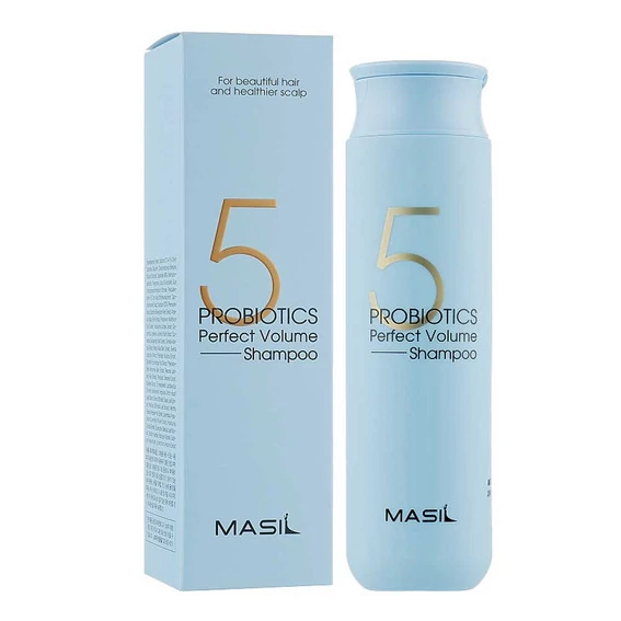 Шампунь MASIL с пробиотиками для идеального объема волос 5 Probiotics Perfect Volume Shampoо 300 мл (8809744060415) - Фото №2