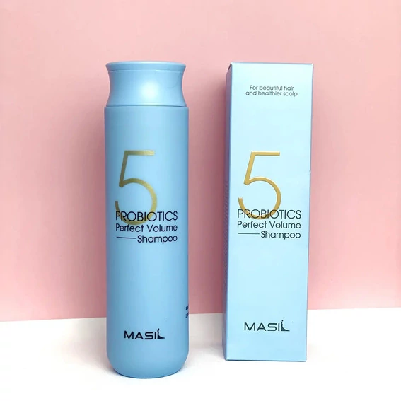Шампунь MASIL с пробиотиками для идеального объема волос 5 Probiotics Perfect Volume Shampoо 300 мл (8809744060415) - Фото №4