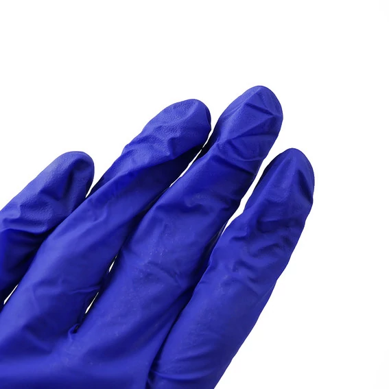 Перчатки Medicom SafeTouch Advanced фиолетовые нитриловые без талька (3,5 г) размер XS 100 шт (1105-TG-A) (8718007911787) (0130847) - Фото №2