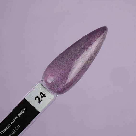 Гель-лак TUFI profi CRYSTAL CAT 24 Гранатовый голографик 8 мл (0173917) - Фото №3