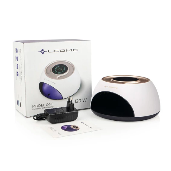 Лампа для маникюра UV/LED PRO Nail LEDME ONE 120W белый - Фото №5