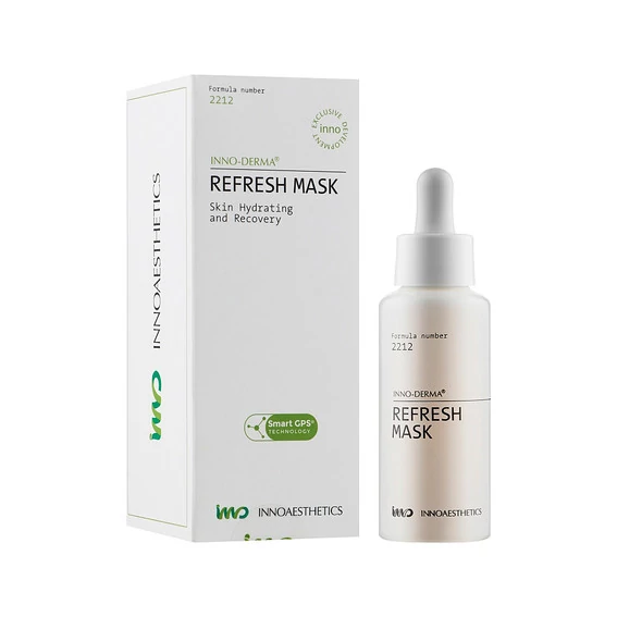 Освежающая успокаивающая маска INNOAESTHETICS Refresh Mask 50мл (ID004) - Фото №2