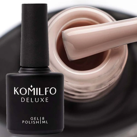 KOMILFO Color Base French 009 светло-бежевый 8 мл (780834) - Фото №2