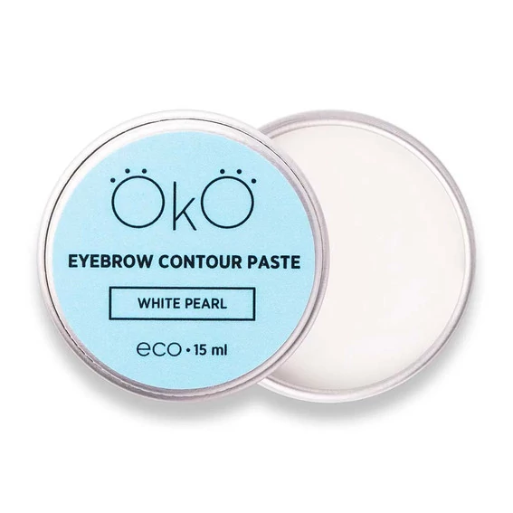 Паста для бровей OKO Eyebrow Contour Paste White Pearl 15 мл (OKOpaste) - Фото №2