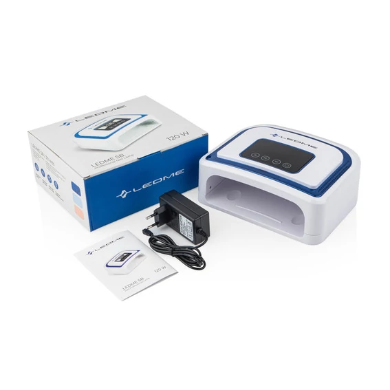 Лампа для маникюра UV/LED PRO Nail  LEDME 5В 120W BLUE с аккумулятором - Фото №3