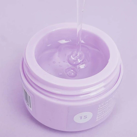 Гель для наращивания TUFI profi BUILDER GEL 15 Clear 15 г (0283886) - Фото №2