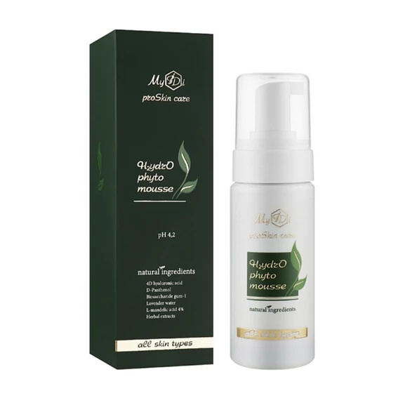 Очищающий мусс MYIDI увлажняющий H2ydrO phyto mousse 150 мл - Фото №2