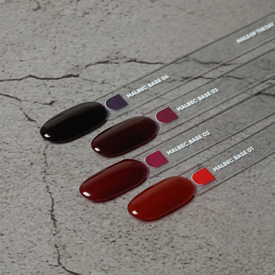 База NAILS OF THE DAY Malbec №01 красный 10 мл (u0000016312) - Фото №3
