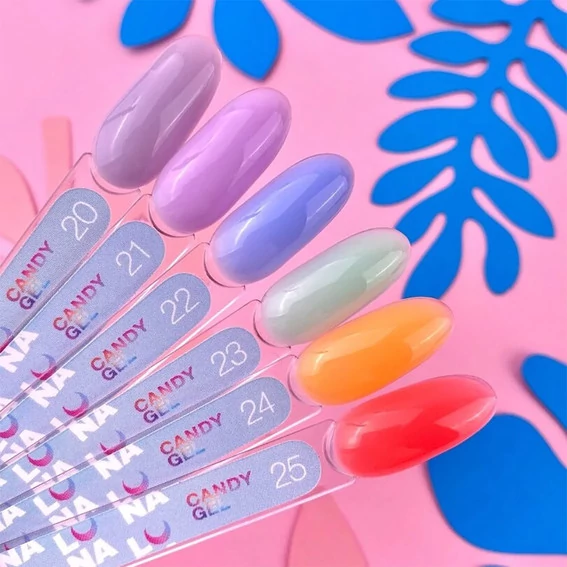 Гель LUNA Candy Gel №22 голубой 15 мл (322-2559) - Фото №4