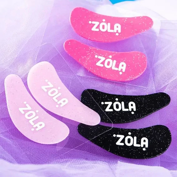 Патчи ZOLA силиконовые многоразовые для глаз 1 пара Черные (05331) - Фото №5