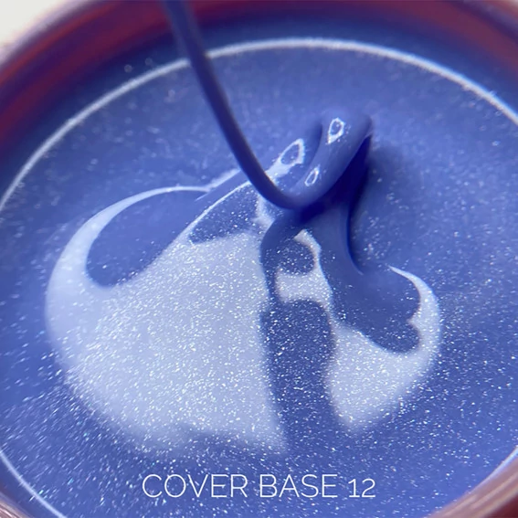 База LUNA Cover №12 васильковый с шиммером 30 мл (315-0474-0024) - Фото №2