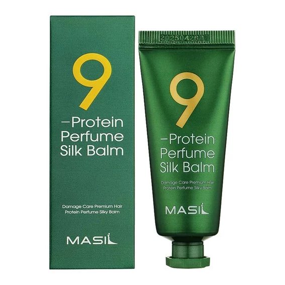 Бальзам MASIL несмываемый с протеинами для поврежденных волос 9 Protein Perfume Silk 20 ml (8809744061481) - Фото №2
