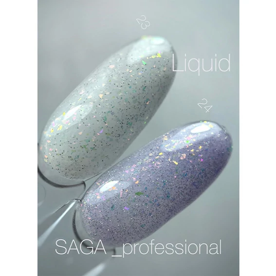 Гель для наращивания SAGA Liquid gel №24 15 мл (2000994940113) - Фото №2
