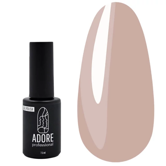 Гель-лак ADORE №160 нежный светло-сиреневый с розовым оттенком 7,5 мл (2101020084372) - Фото №2