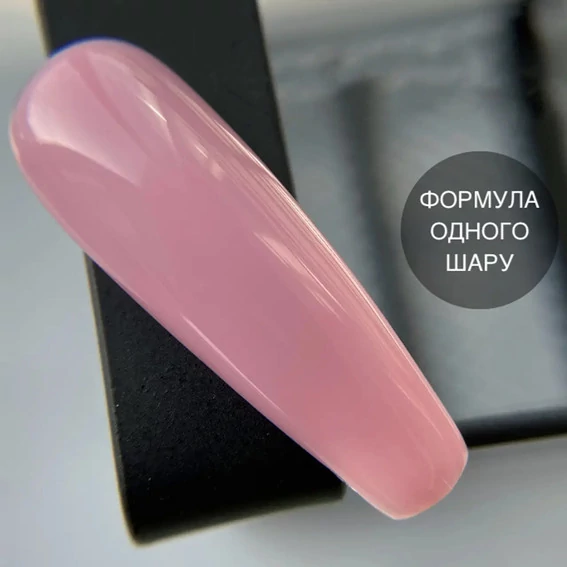 База для ногтей GA&MA Cover №016 Lace благородный розовый 15 мл (формула одного слоя) (7700100) - Фото №2