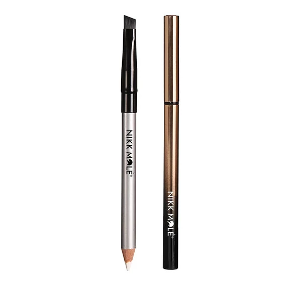 Карандаш для разметки бровей Nikk Mole BROW PASTE, белый - Фото №2